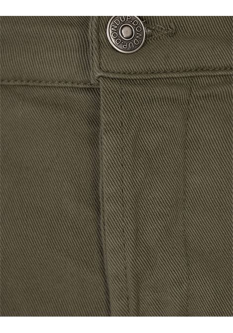 George Skinny Jeans In Green Bull Denim DONDUP | UP232-BS0030 PTD619